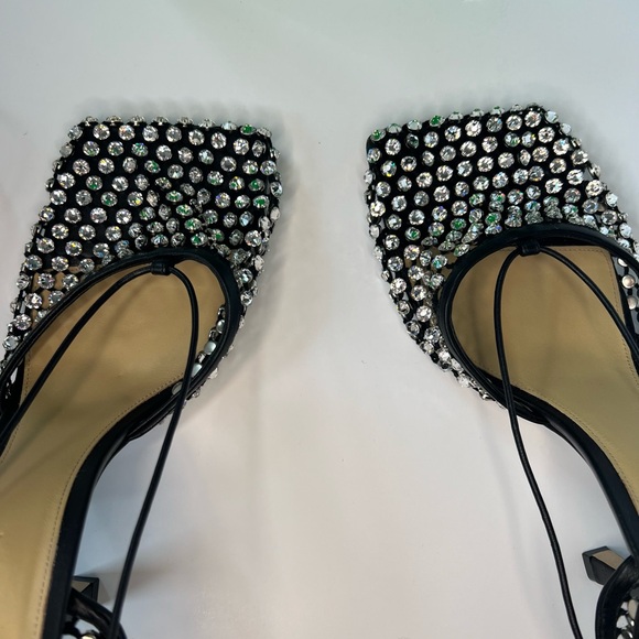 BOTTEGA VENETA Crystal Stretch Sandals - Picture 5 of 9